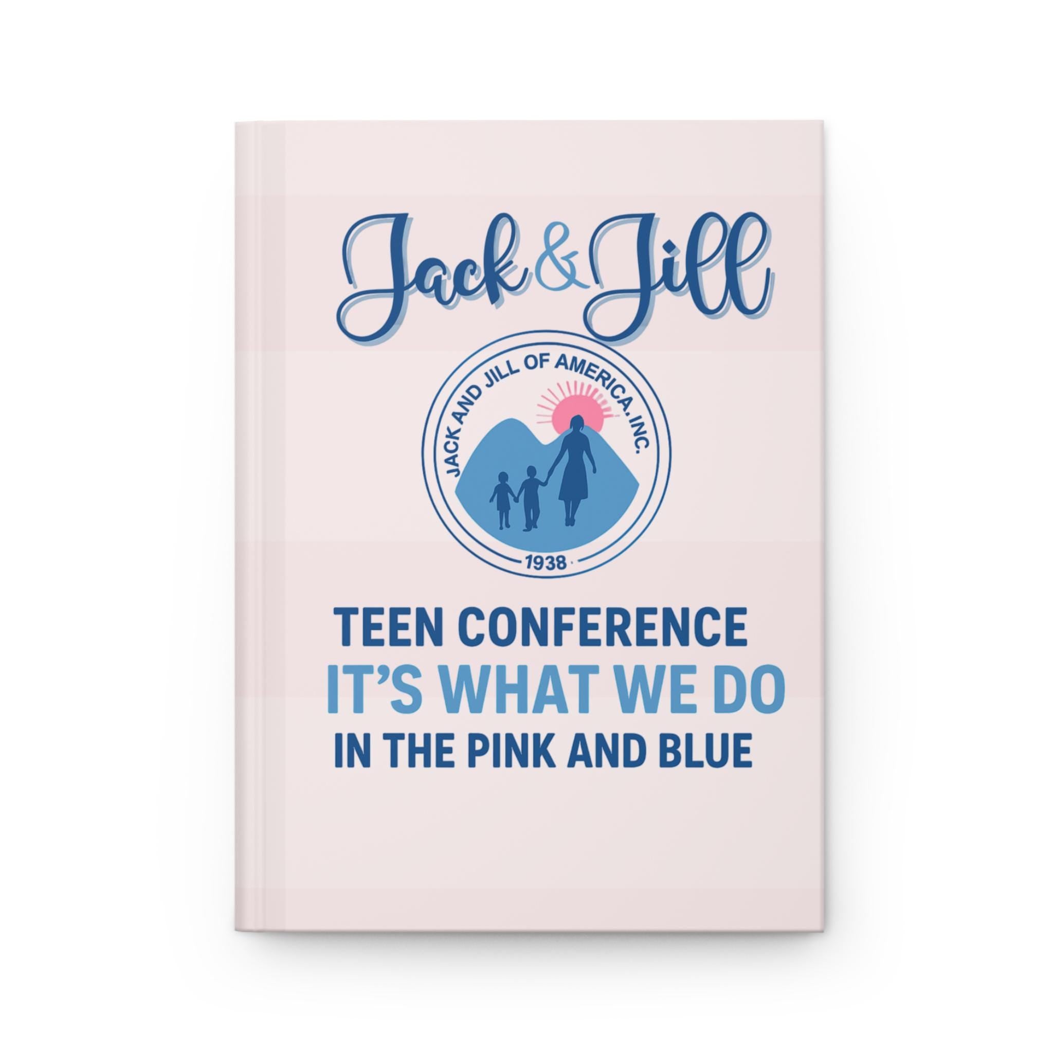Jack and Jill Girls Meeting Notes Hardcover Journal
