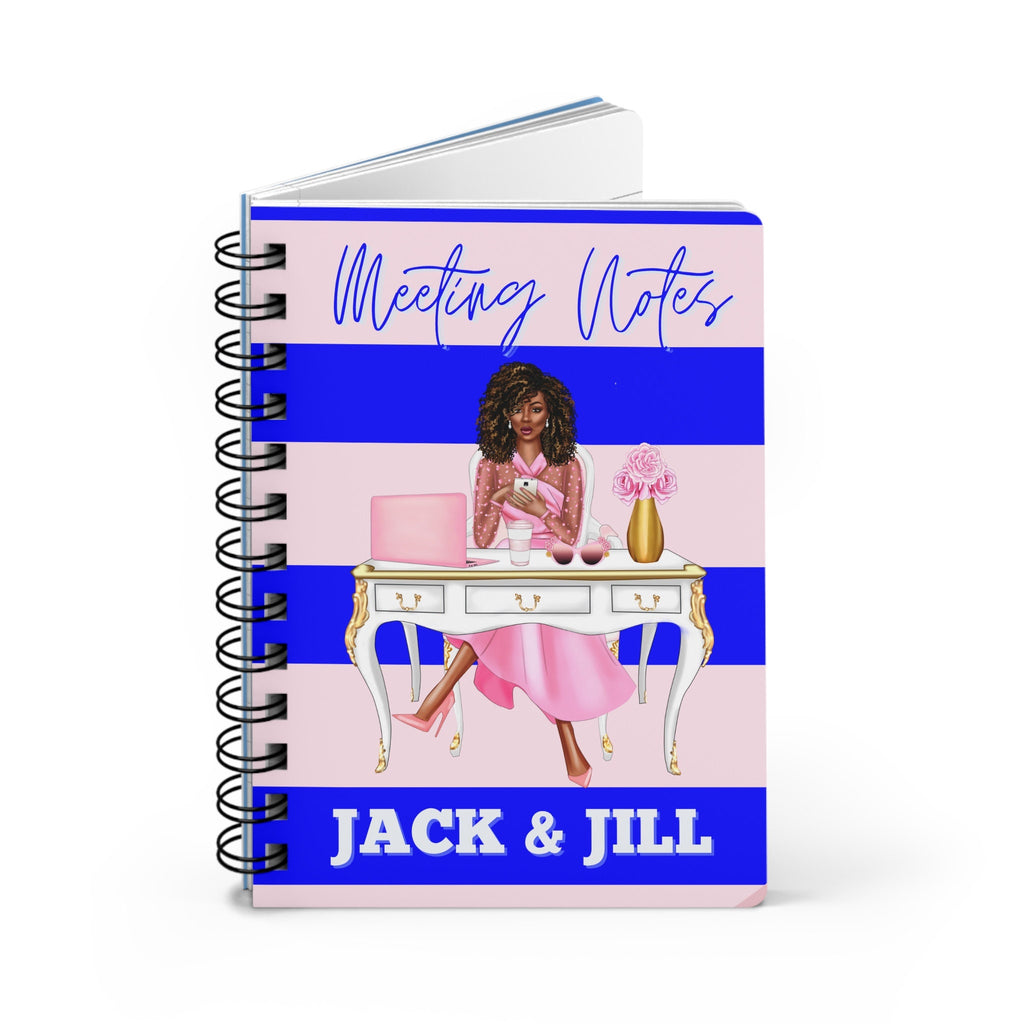 Jack and Jill Meeting Notes Journal, 1938 Spiral Notebook