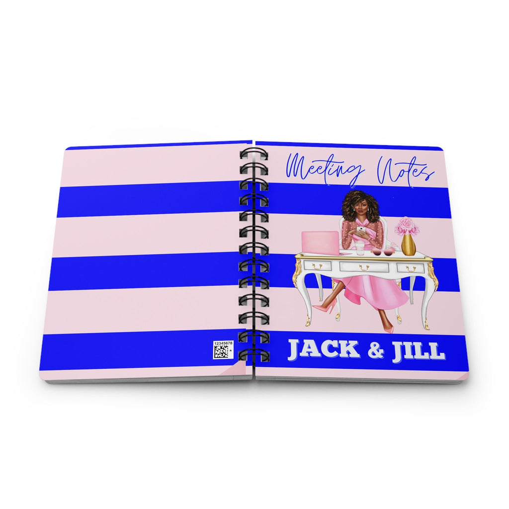 Jack and Jill Meeting Notes Journal, 1938 Spiral Notebook