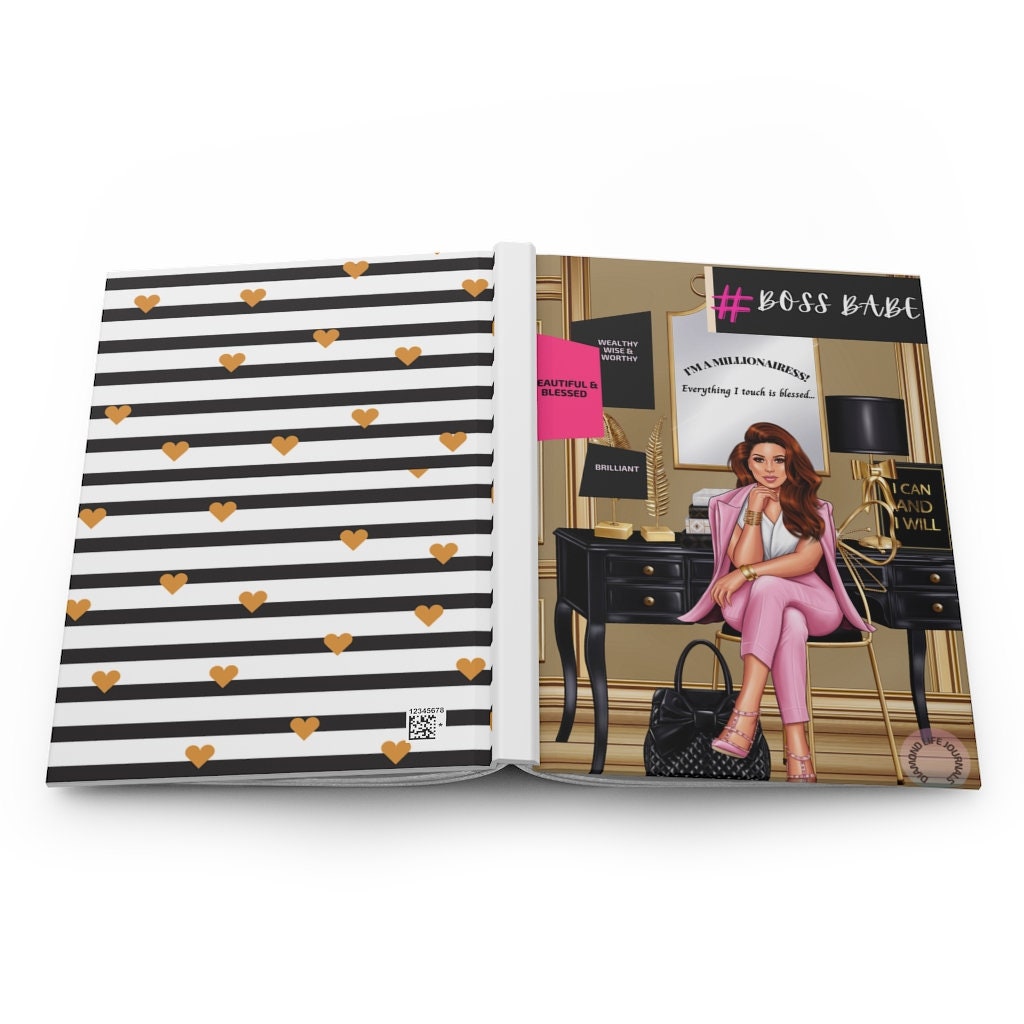 Boss Babe Journal – CEO Stationery Notebook | Pocket Size Lined Journal for Women Entrepreneurs, Girl Bosses & Dream Chasers