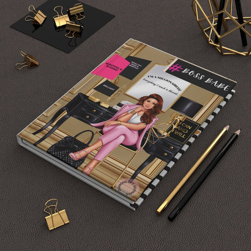 Boss Babe Journal – CEO Stationery Notebook | Pocket Size Lined Journal for Women Entrepreneurs, Girl Bosses & Dream Chasers