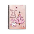 Keep Your Heels, Head and Standards High Journal, Jack and Jill Mom, Black Girl Stationery, Luxury, Afrocentric Spiral Notebook