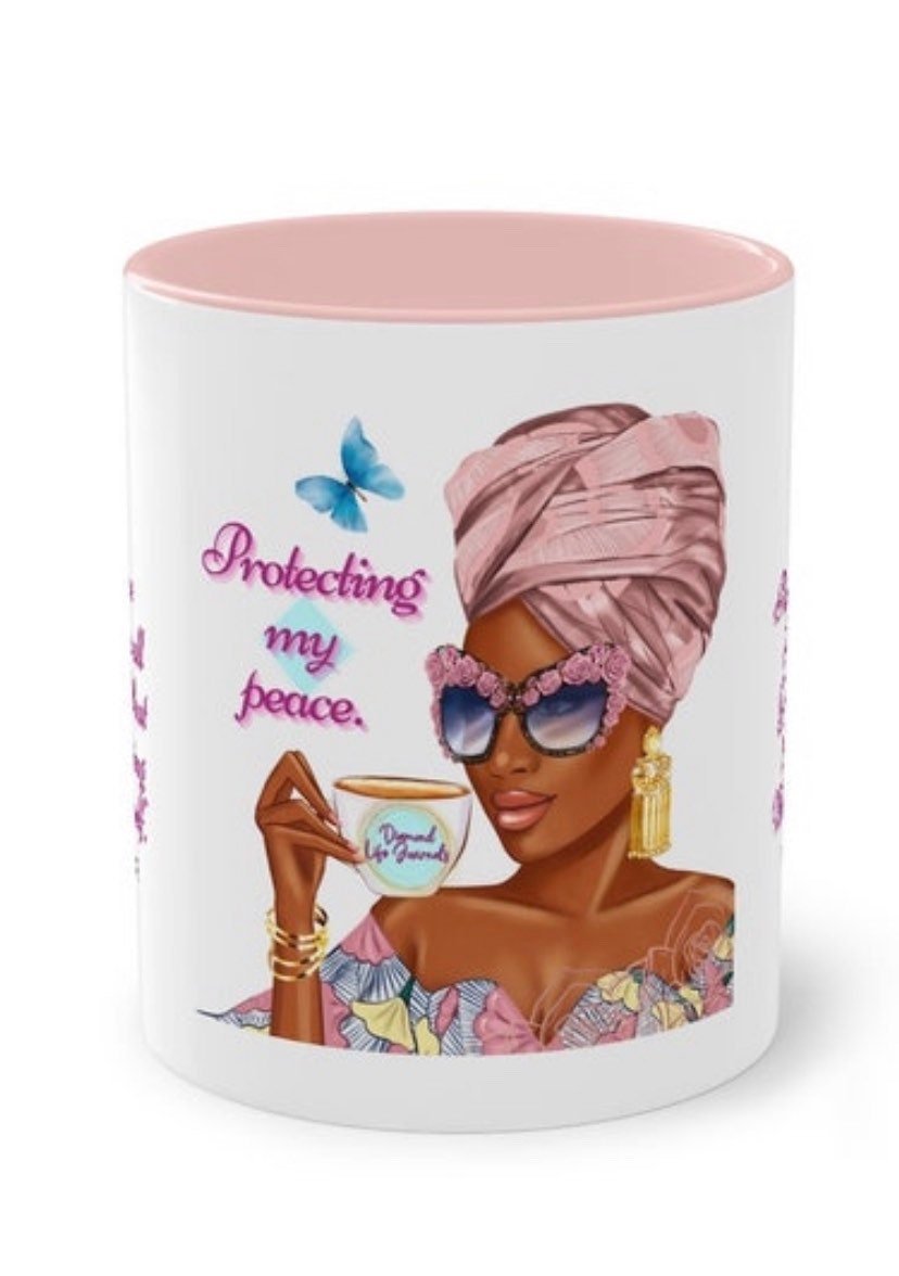 Keep Your Heels, Head and Standards High Journal, Jack and Jill Mom, Black Girl Stationery, Luxury, Afrocentric Spiral Notebook