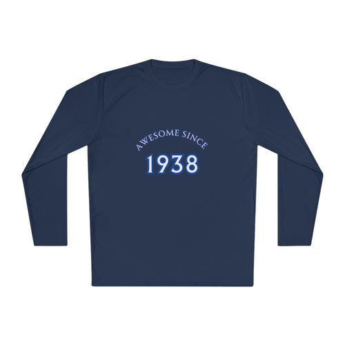 Awesome Since 1938, Jack and Jill Dad, Unisex Lightweight Long Sleeve Tee
