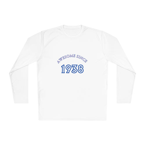 Awesome Since 1938, Jack and Jill Dad, Unisex Lightweight Long Sleeve Tee