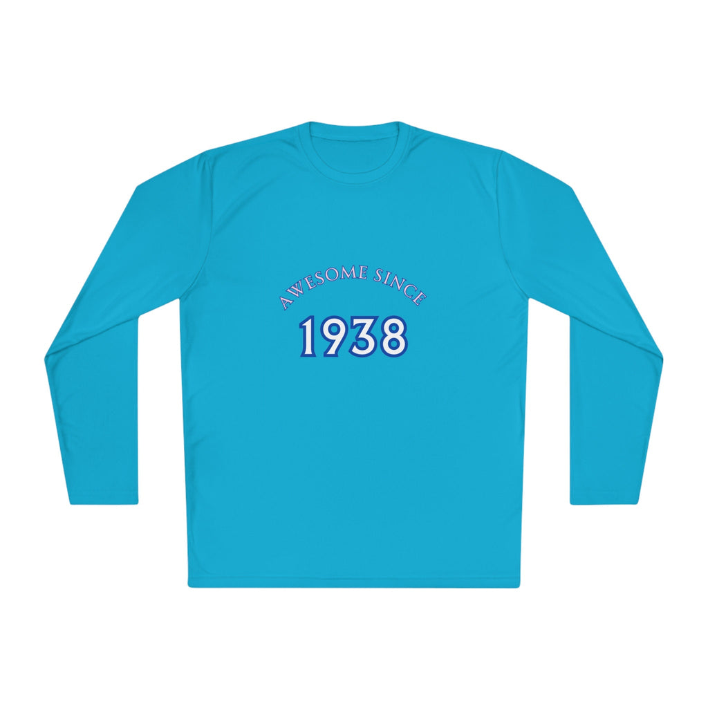 Awesome Since 1938, Jack and Jill Dad, Unisex Lightweight Long Sleeve Tee