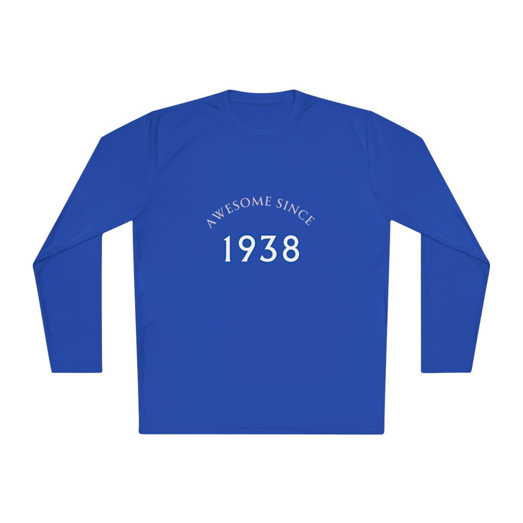 Awesome Since 1938, Jack and Jill Dad, Unisex Lightweight Long Sleeve Tee