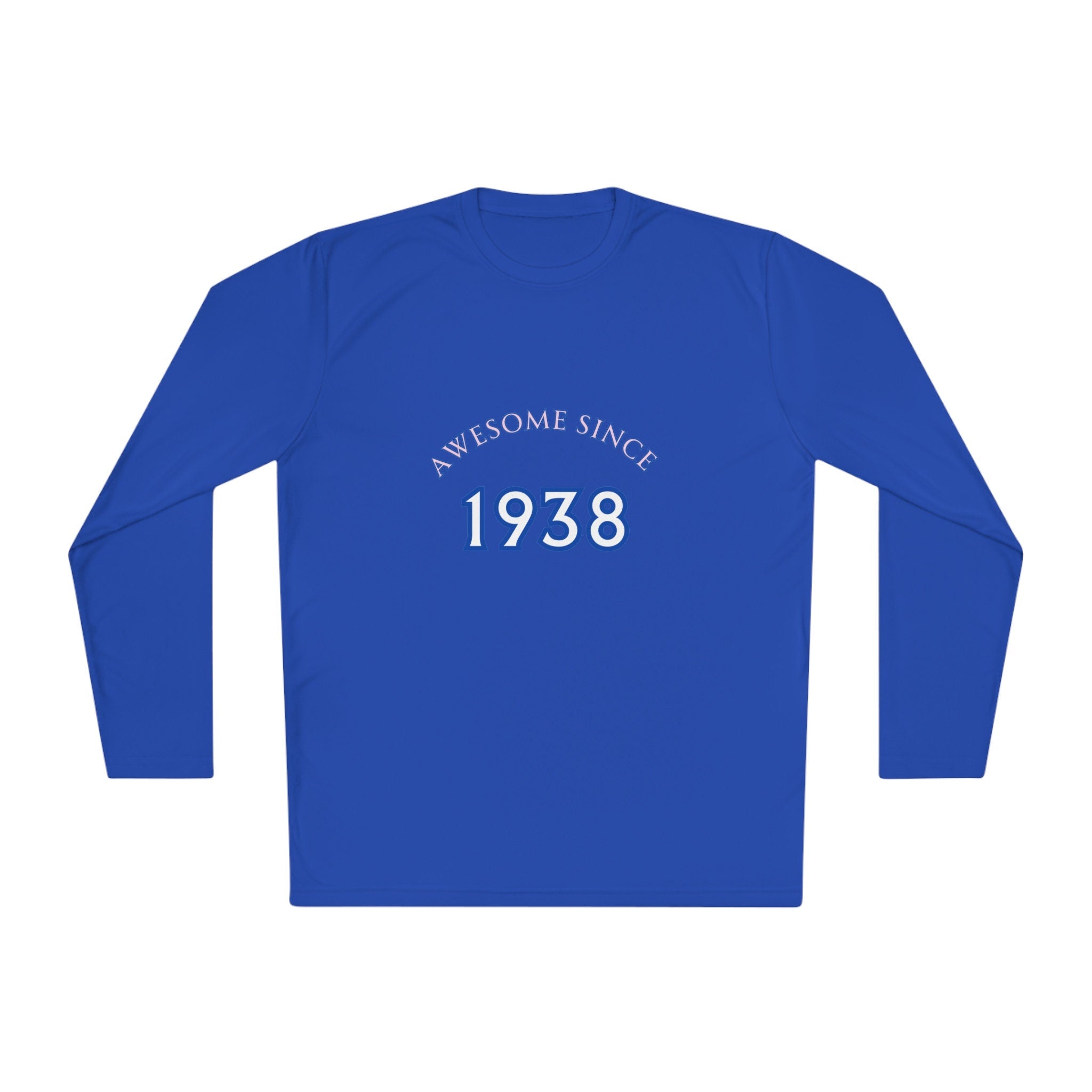 Awesome Since 1938, Jack and Jill Dad, Unisex Lightweight Long Sleeve Tee