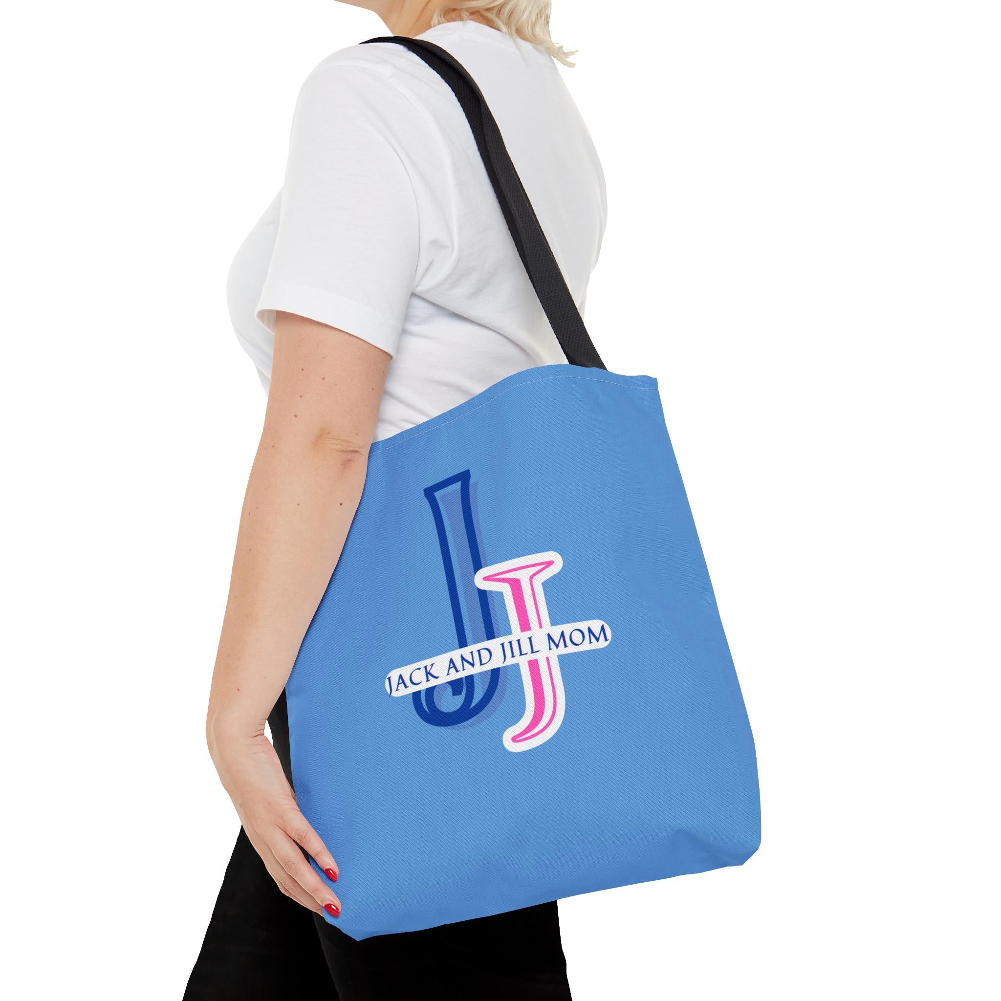 Jack and Jill Mom Tote Bag | Mom Gift Tote Bag | Quote Tote Bag | Christian Gift Apparel Tote Bag