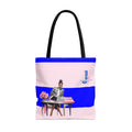 Jack and Jill Mom Tote, Melanin Tote, Pink and Blue Tote Bag, 1938 Travel Tote, Mother's Day Tote