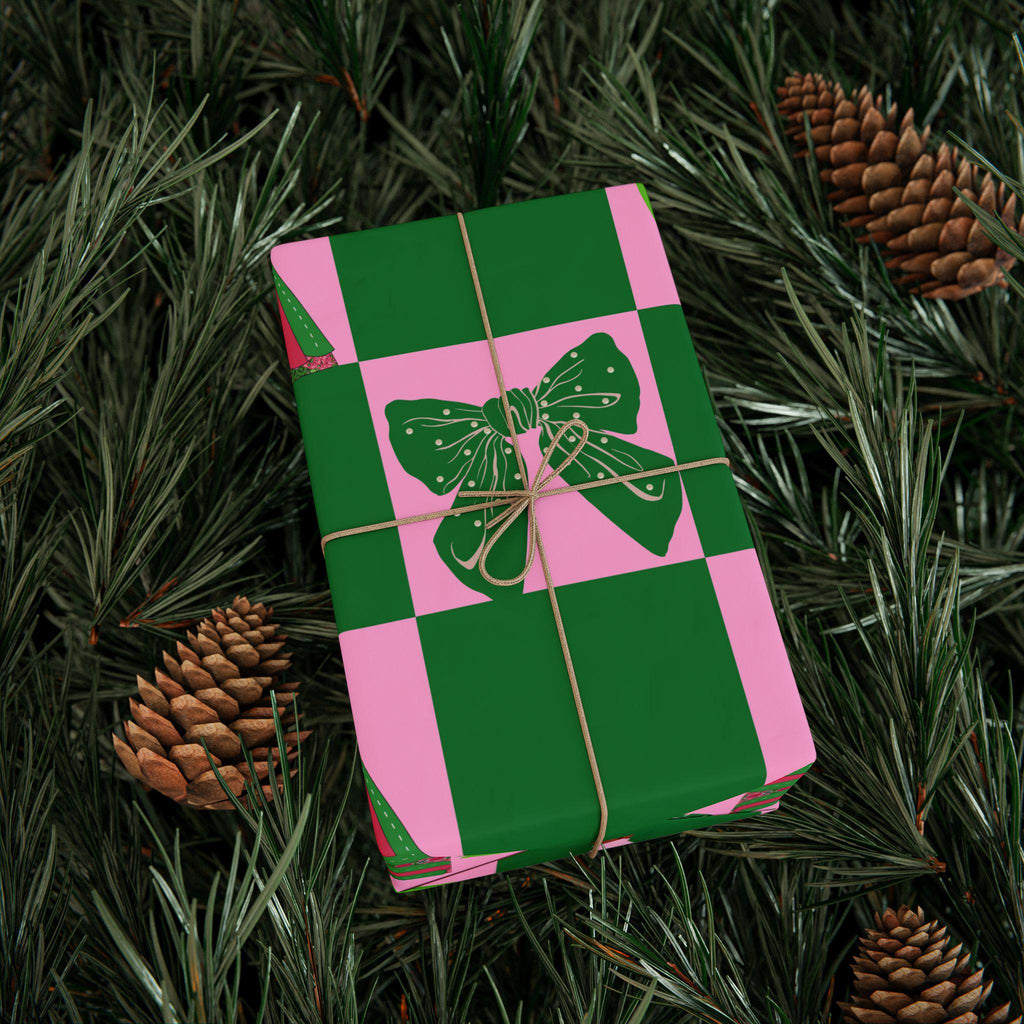 Holiday Wrapping Papers, AKA Inspired Gift Wrap for Birthdays & Special Occasions, Black Girl Luxury, Black Owned Wrapping Paper