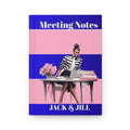 Matte Hardcover Journal - Jack and Jill Mom Meeting Notes, Notebook, Diary, Sketchbook, Bullet Journal, Planner