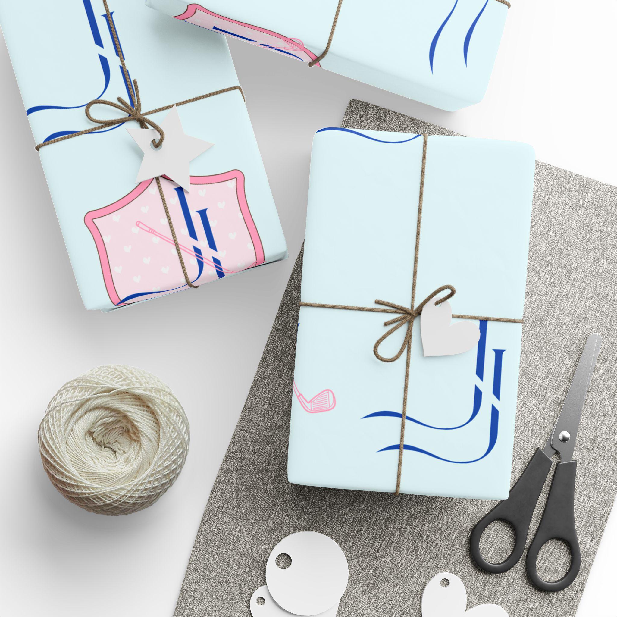 Jack and Jill Gift Wrapping Paper, Christmas wrapping paper, Jack and Jill Design, Welcome Gift Wrap, Wrapping Paper Roll